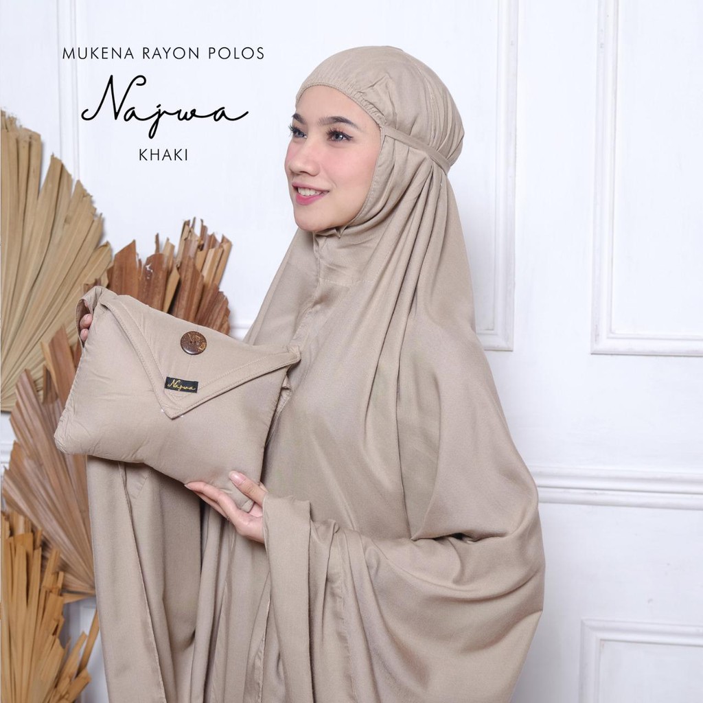 PUSAT GROSIR MUKENA TASIK - MUKENA DEWASA RAYON POLOS NAJWA