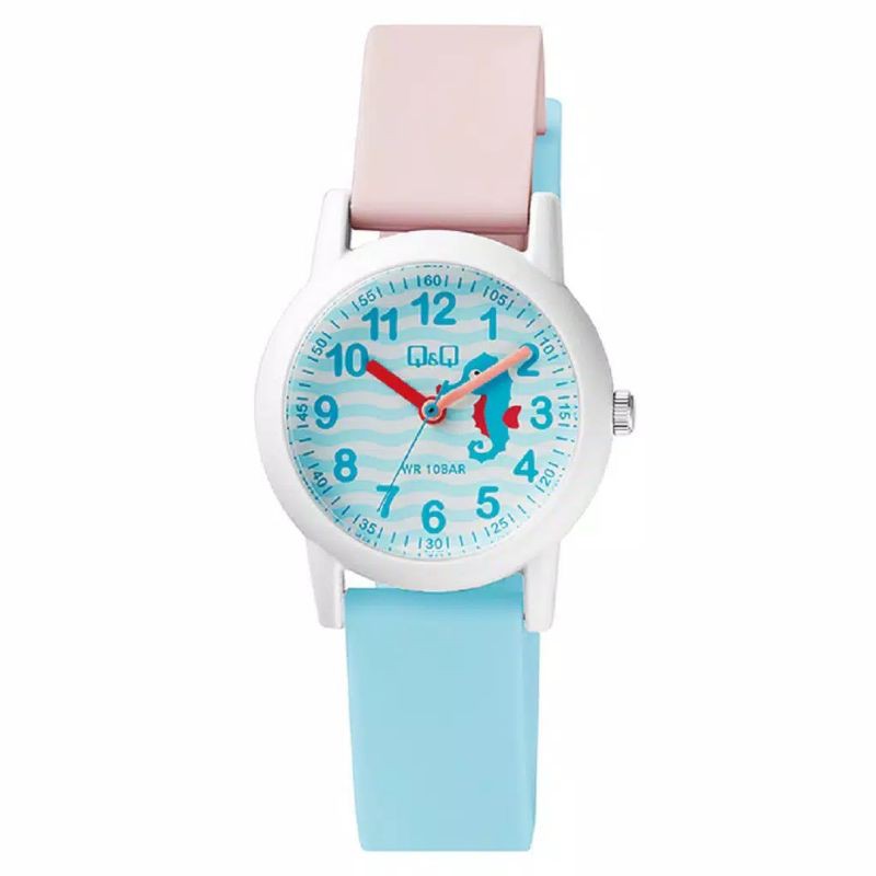 Q&amp;Q QNQ QQ ORIGINAL RUBBER BAND CHEERFULL STYLE New VS49 Series Ready Jam Tangan Anak Anti Air