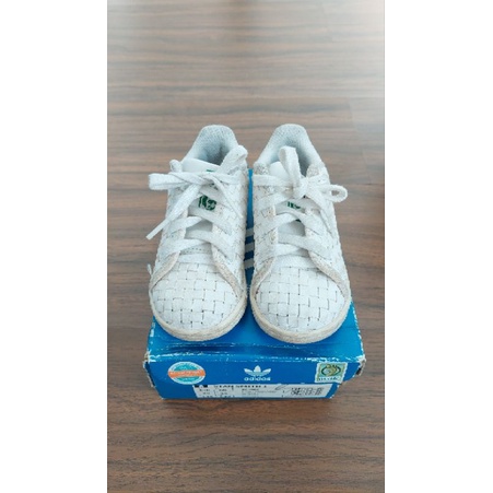 PRELOVED Sepatu sneaker anak Adidas Stan Smith I size US 6 1/2K original