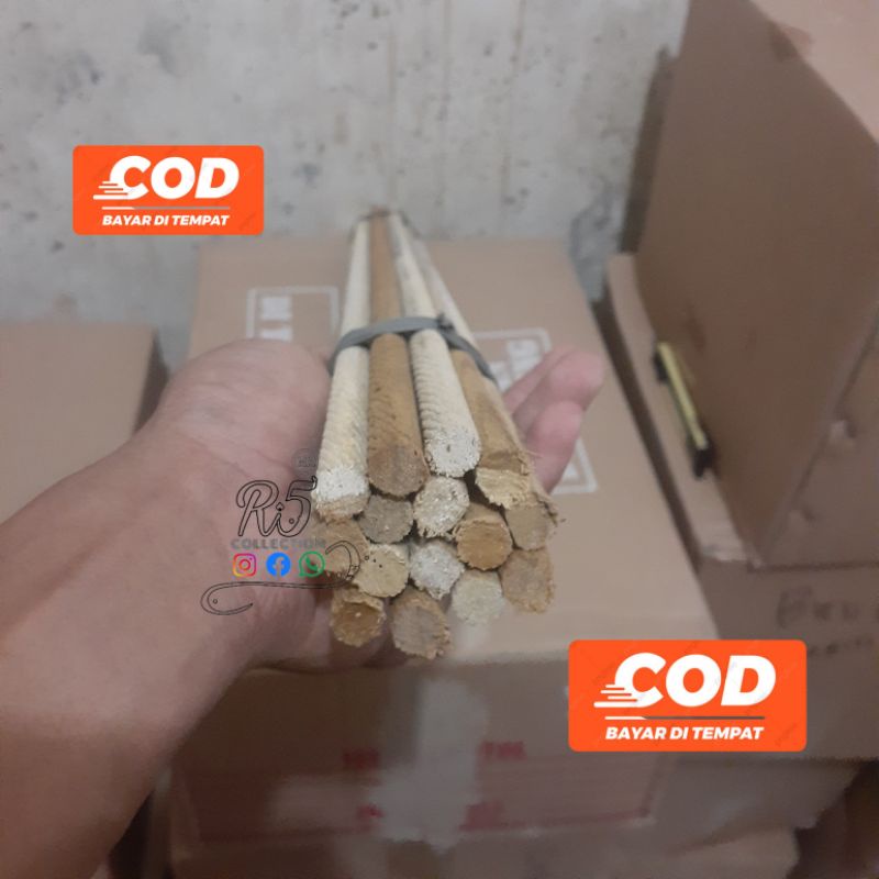 DOWEL KAYU JATI 10MM