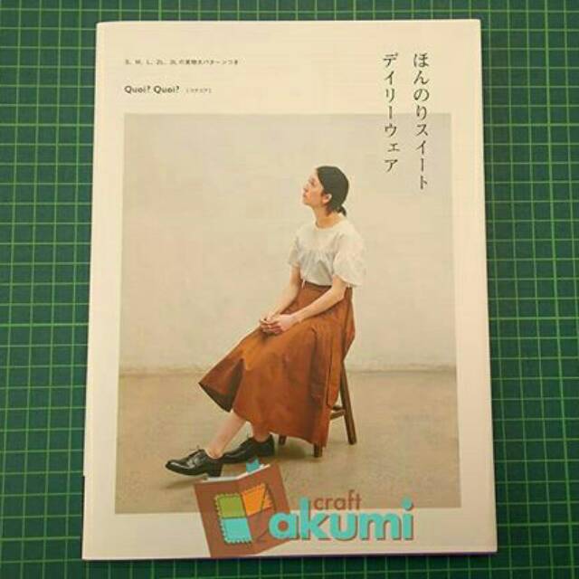 Buku Jahit Jepang Sweet Daily Wear