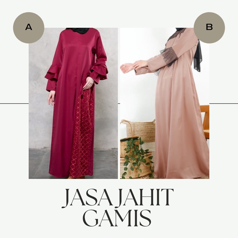 Makloon Hijab - Jasa Jahit Gamis