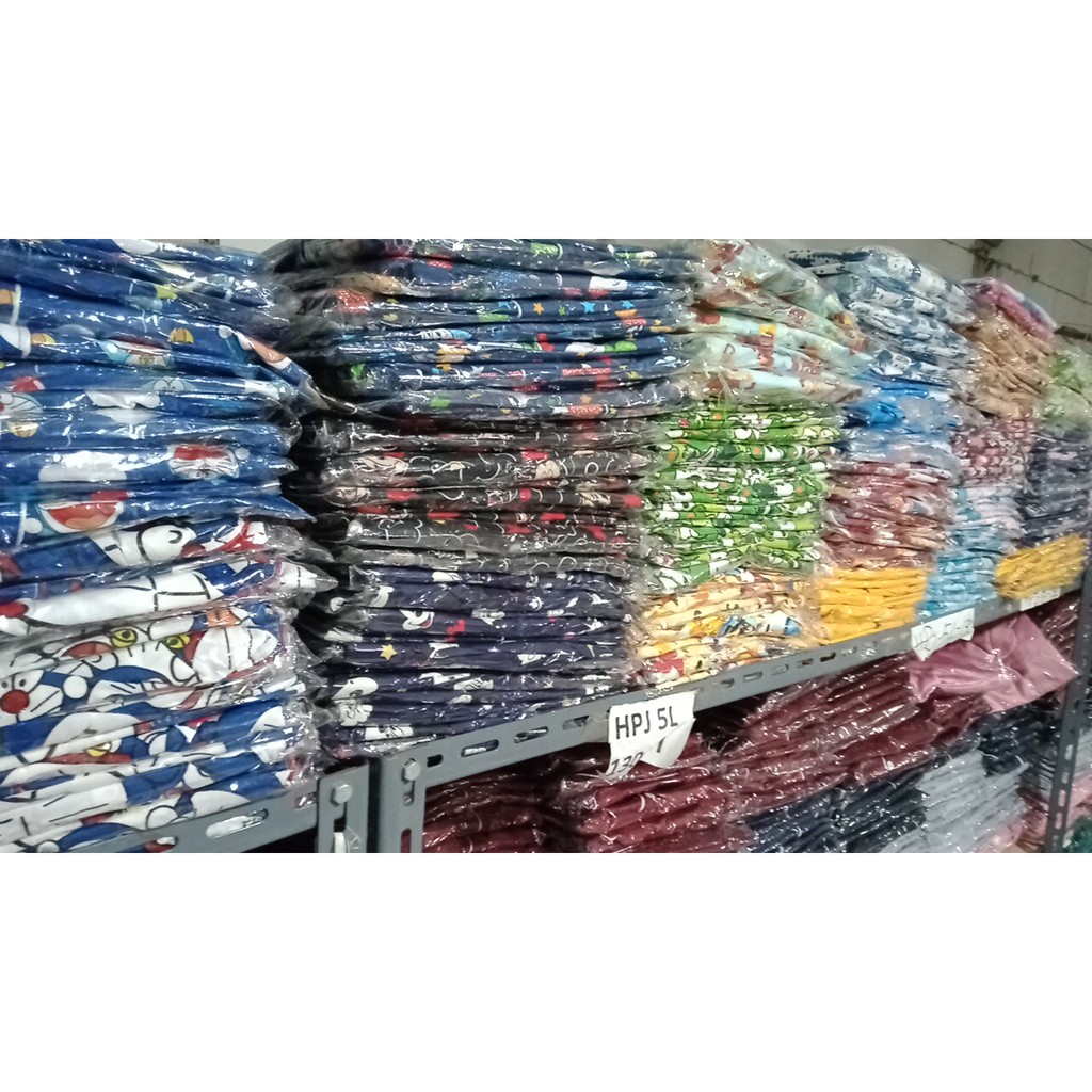 baju tidur jumbo LD 130 wanita dewasa setelan piyama karakter motif cewek perempuan big size