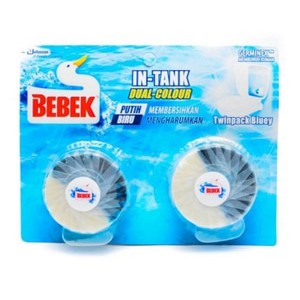 Bebek In Tank Dual Colour Pembersih Kloset Sibiru Twinpack Putih Biru 2pcs Shopee Indonesia