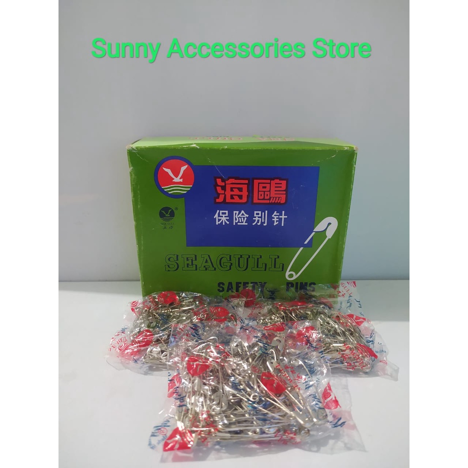 

Peniti Seagull 1 Seri = 3 Ukuran 72 Pcs Original Product
