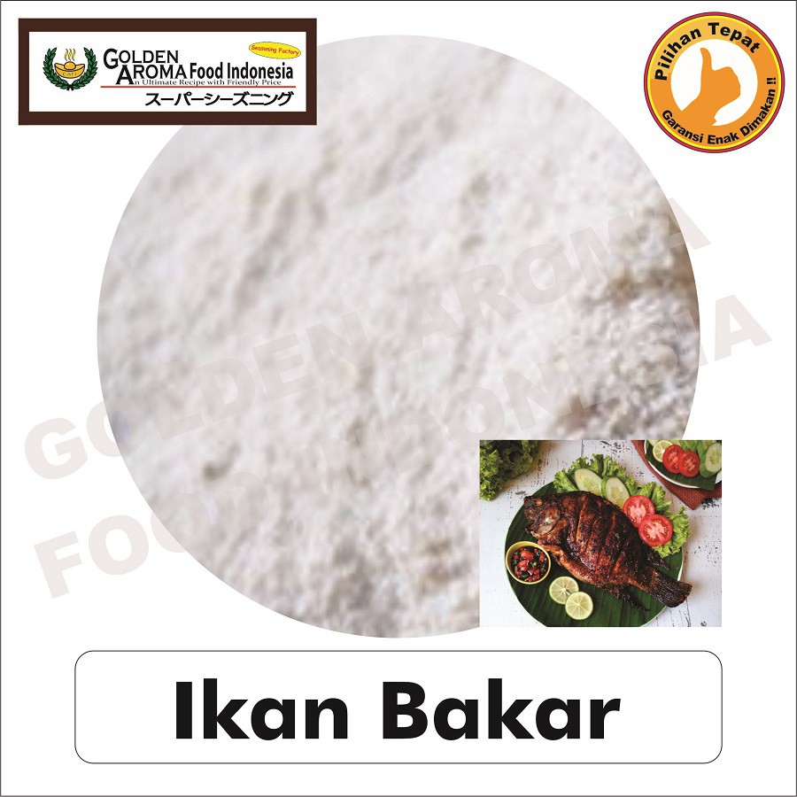 

Bubuk Tabur Instan Rasa Ikan Bakar 500 gram Bumbu Masak Aneka Serbaguna 500Gr Grilled fish Seasoning Powder 1/2Kg Instant Enak Murah Halal Penyedap Rempah Spices Masakan Bahan Siap pakai