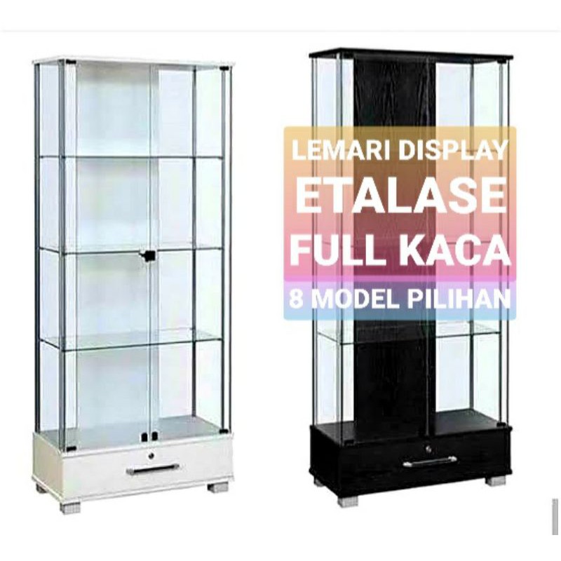 LEMARI  HIAS / LEMARI PAJANGAN / LEMARI DISPLAY KACA / ETALASE HOT TOYS & ACTION FIGURE DISPLAY