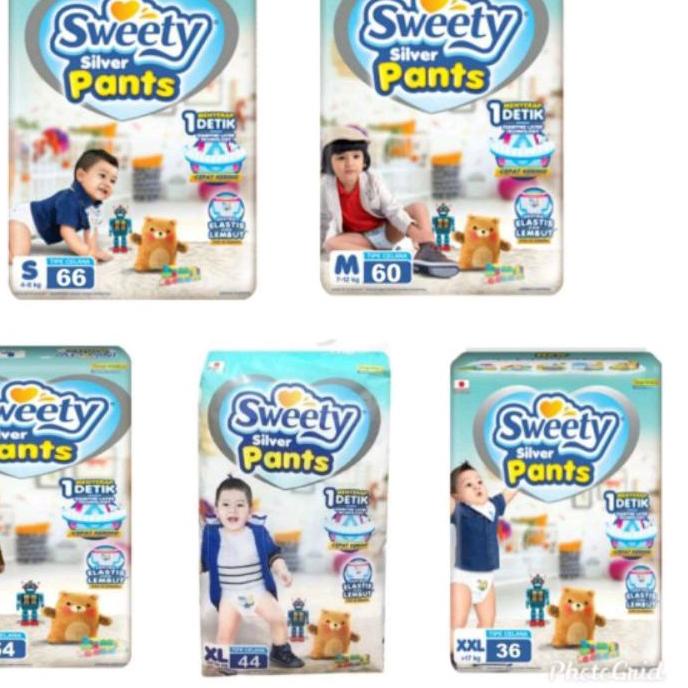 Swetty Silver Pants S32 / S66 / M30 / M60 / L28 / L54 / XL26 / XL44 / XXL24 / XXL36 Swetty Silver Pa