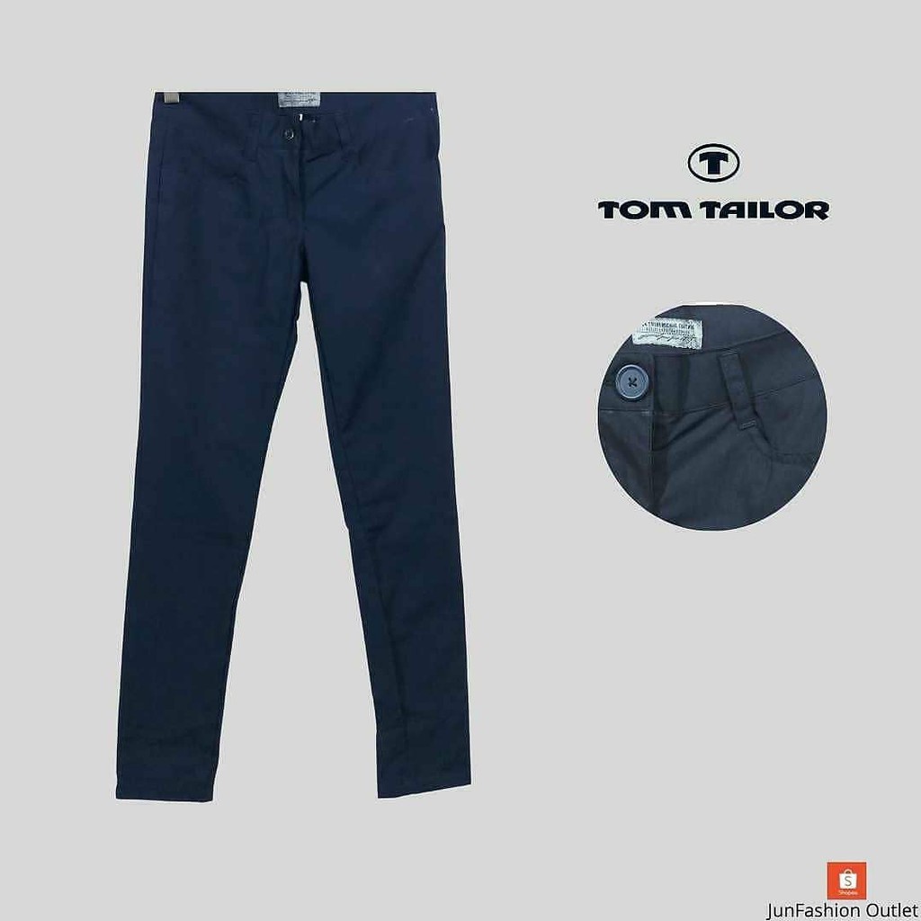 TOM TAILOR - Celana Panjang Unisex Original Premium Pakaian Branded Sisa Ekspor