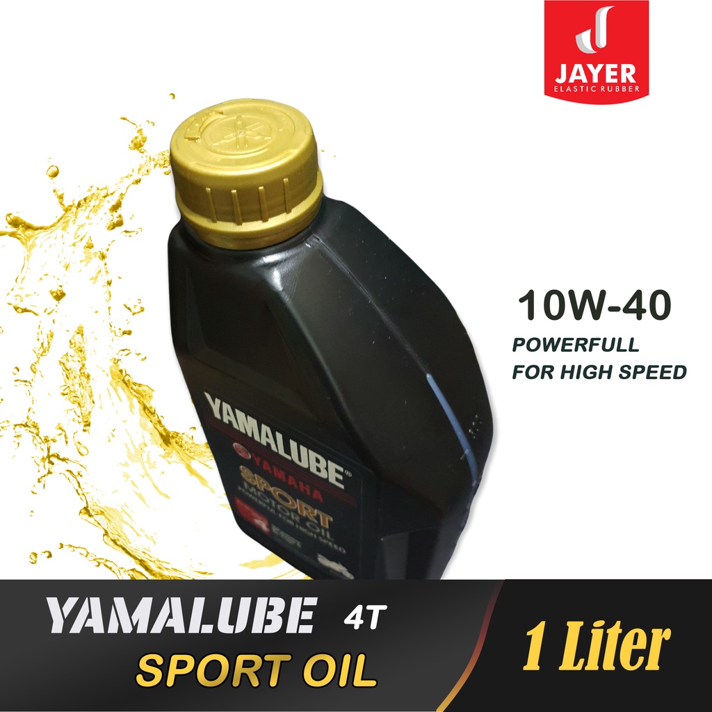 YAMALUBE SPORT 1Liter / Oli Motor Yamaha YAMALUBE SPORT 10W-40 SNI