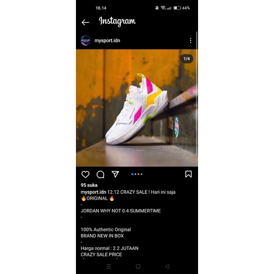 SEPATU BASKET AIR JORDAN WHY NOT ZERO 0.4