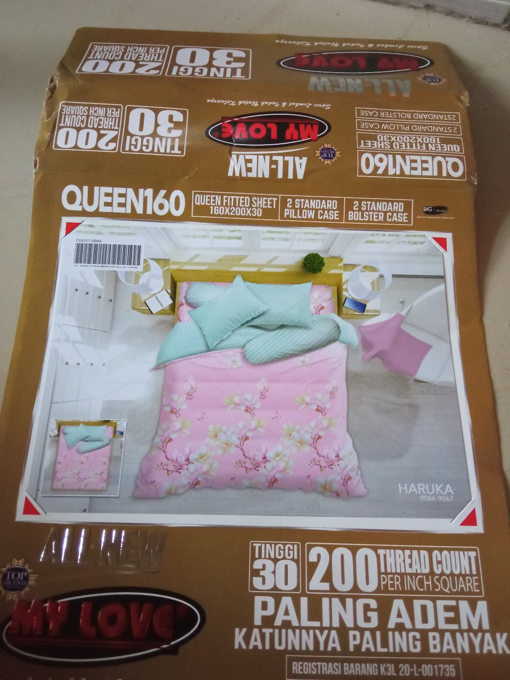 Sprei Mylove Queen 160×200×30cm