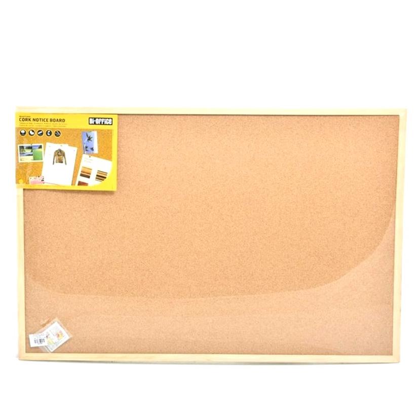 

Bi-Silque Cork Board Papan Buletin 90X60 Cm