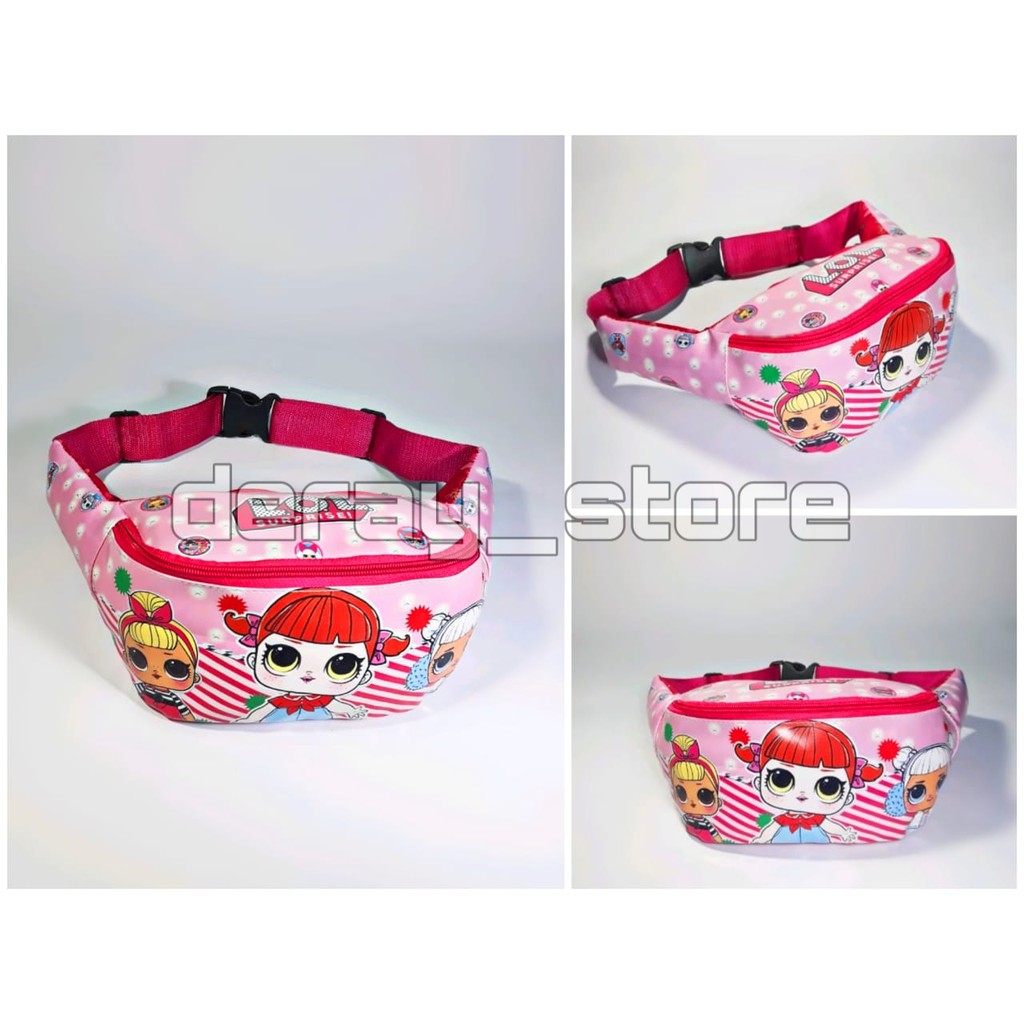 Tas slempang anak perempuan/waistbag anak perempuan