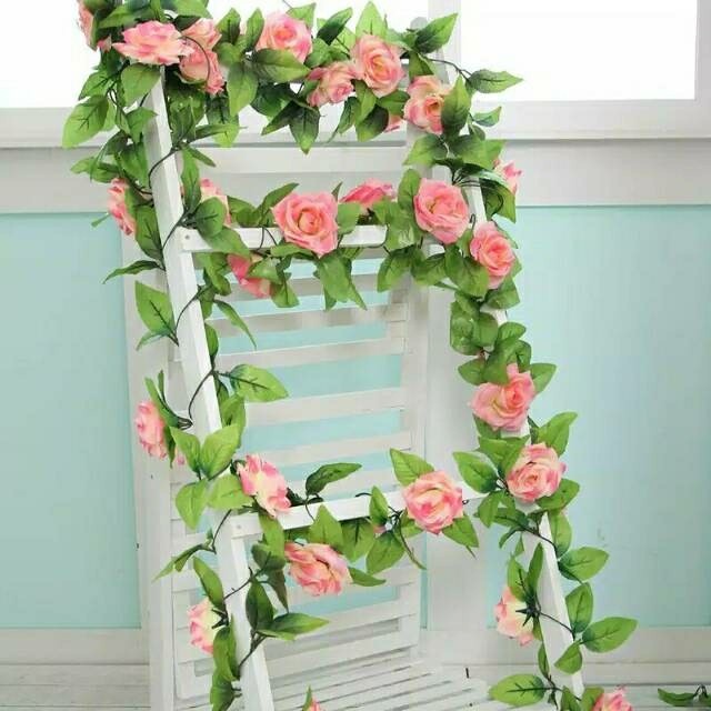 Daun Bunga Rose 9+21 / Hiasa dinding / Bunga hias