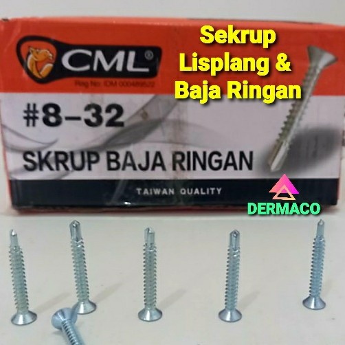 SKRUP GRC PLANK 3,2 CM / SKRUP BAJA RINGAN 3,2 CM / SKRUP LISPLANG