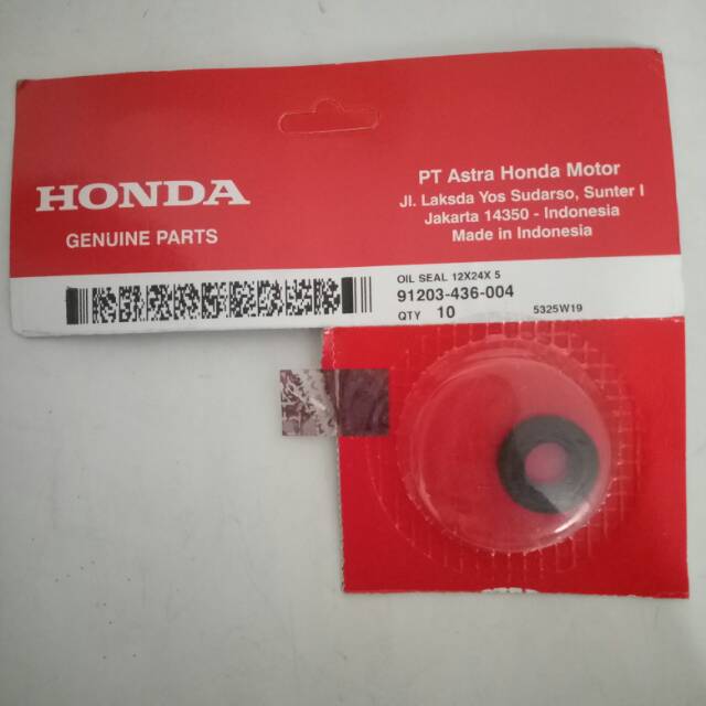 Seal as kipas radiator vario 110 original honda