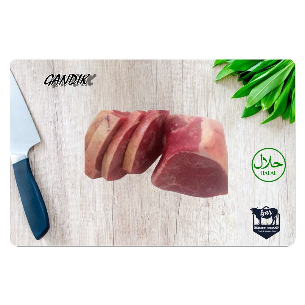 

Daging gandik sapi / silverside / daging sapi bagian paha terluar 500g