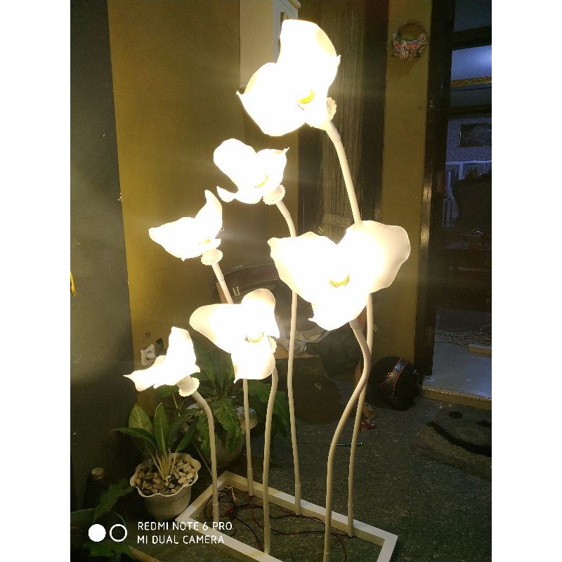 standing lampu dekorasi 6 tiang