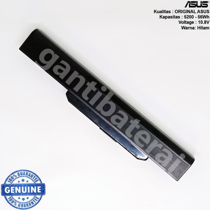 Baterai Laptop Original Asus A43, A43JC, A43E, A43J, A43U, A43S, A43SA