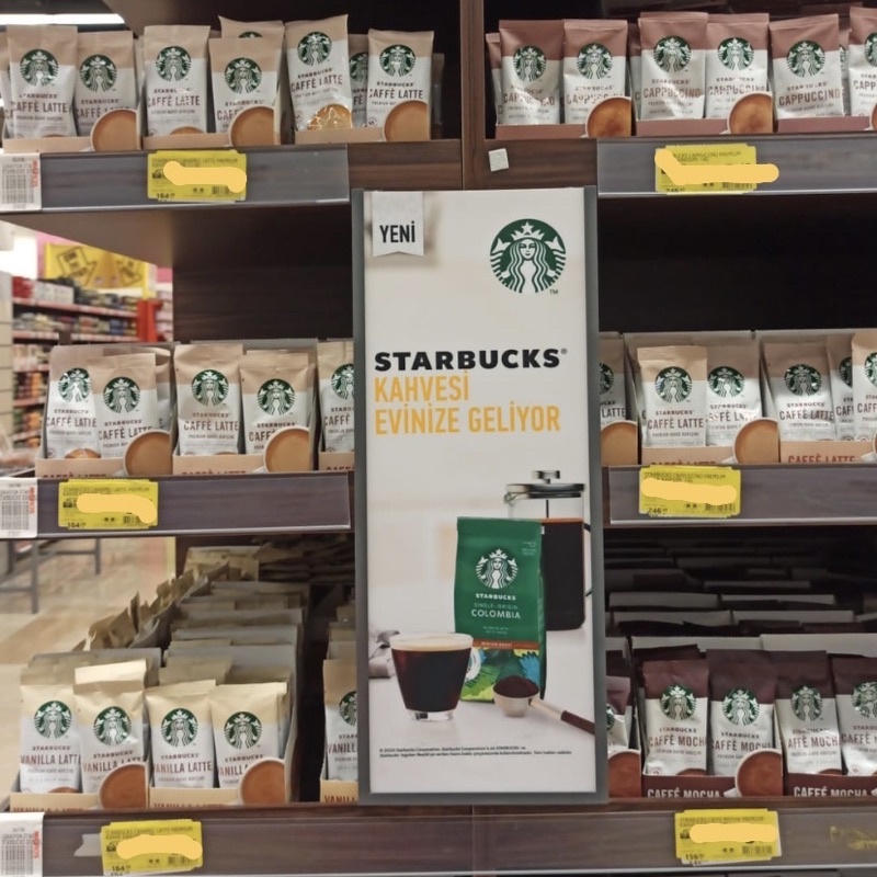 

KOPI//KOPI STARBUK// Starbucks Instant Coffee// sachet turkey kopi turki//KOPI ASLI