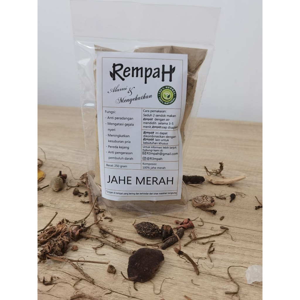 Jahe Merah Bubuk Herbal by Rempah