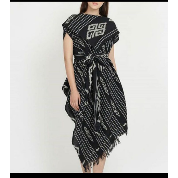 dress tenun jepara dress zoya tenun baju tenun jepara baju tenun pesta DTB158