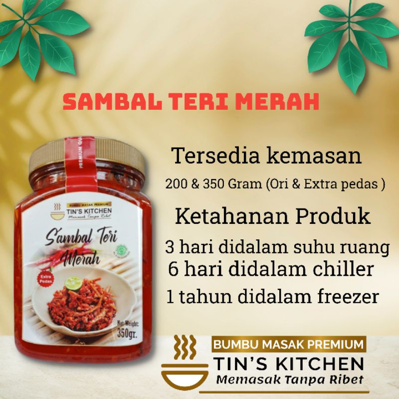 

SAMBAL TINS KITCHEN NO MSG