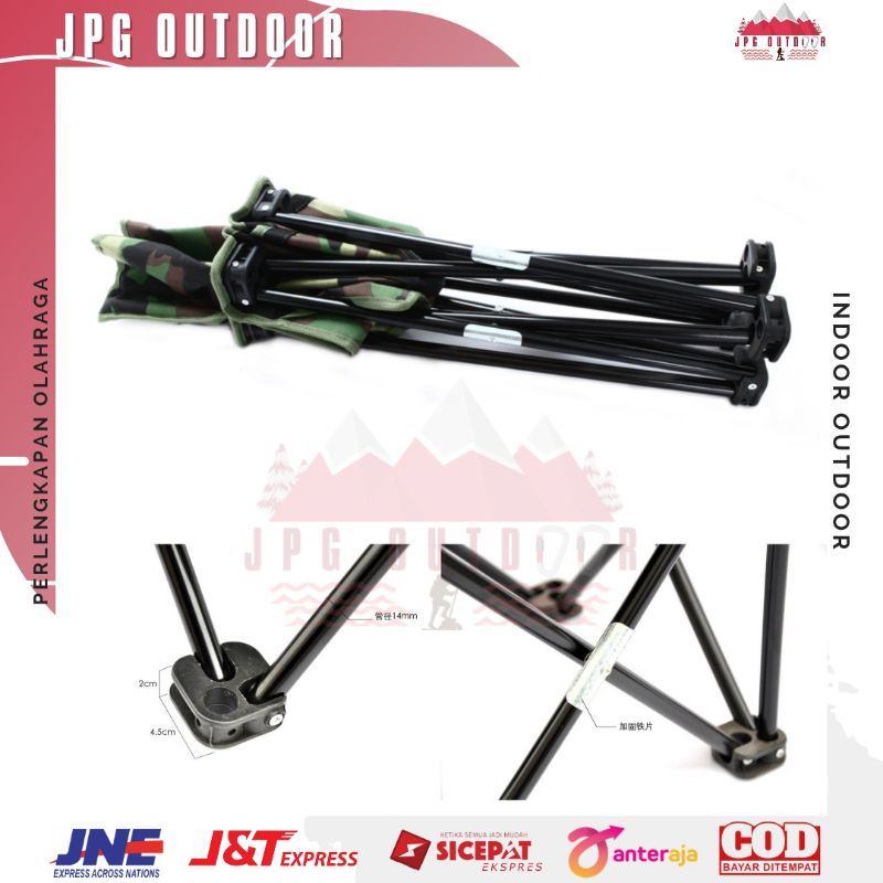 Kursi Bangku Lipat Mancing Camping Outdoor Portable