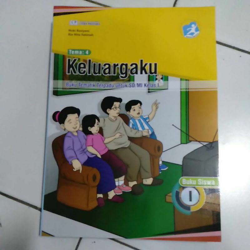 

Buku tematik SD/MI kelas 1 tema 4 citra pustaka