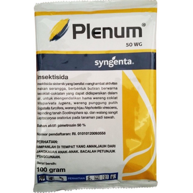 Plenum 50WG 100gr Insektisida Obat Pembasmi Hama Wereng Tanaman