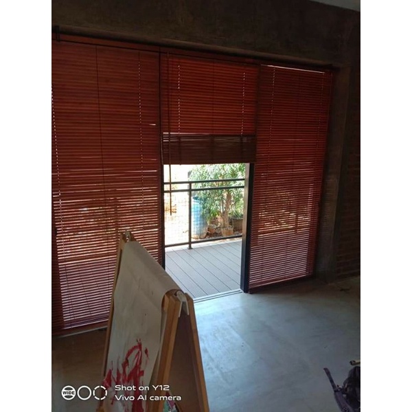 kerai jendela bahan kayu minimalis modern ukuran 80x120