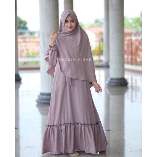 gamis preloved ALIYA SET By,Adzkiya Hijab