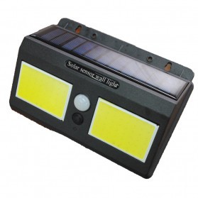 Lampu Solar Sensor Gerak Outdoor Weatherproof 96 LED COB - L96 - Black