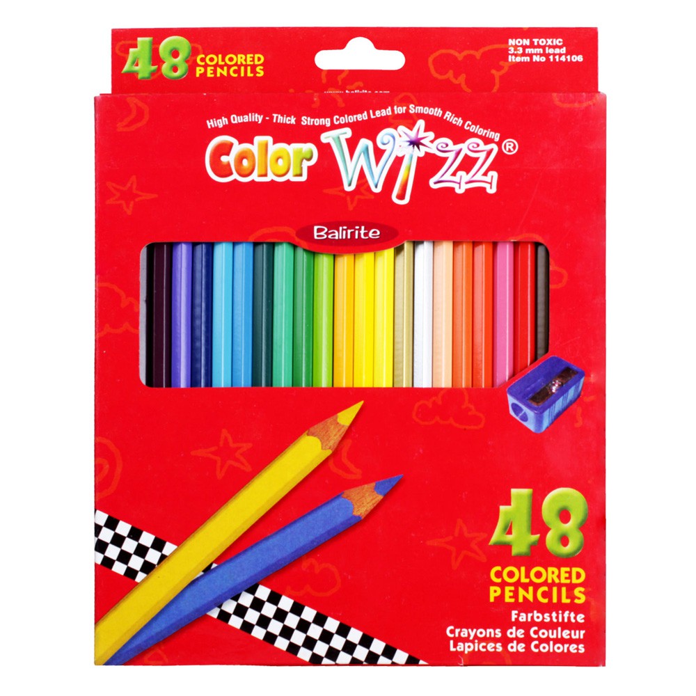 

Color Wizz Balirite Pensil Warna set 48