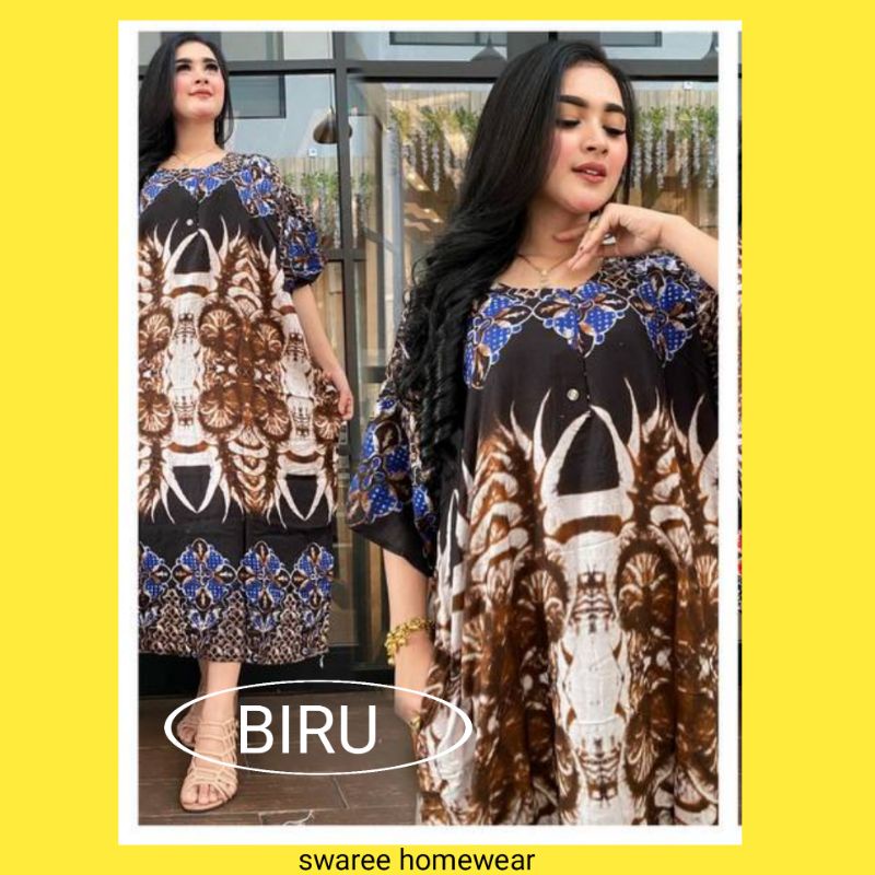 Baju Daster Bali Jumbo Wanita Kekinian Bumil Busui Friendly Terbaru