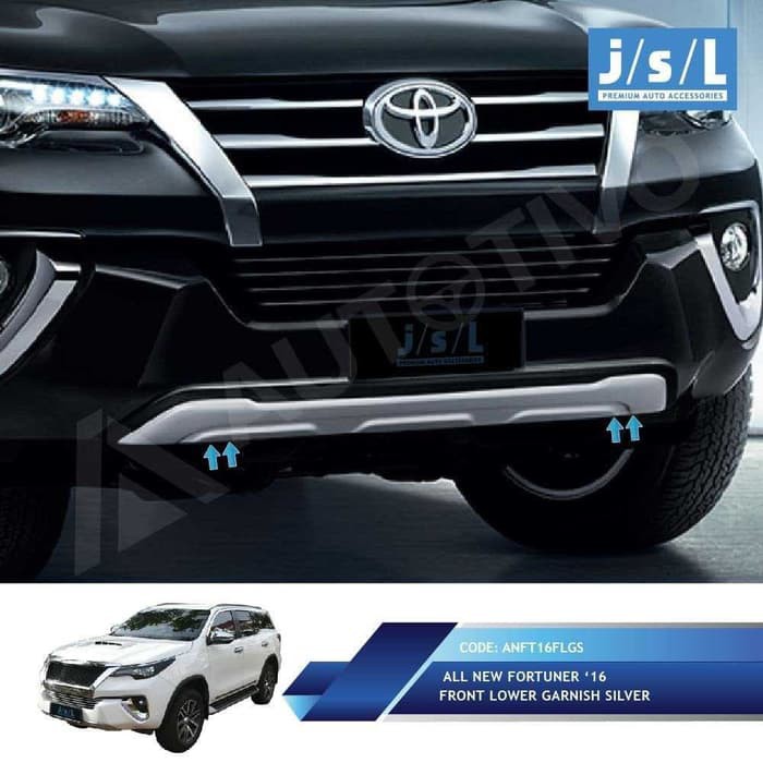 Skid Plate Depan All New Fortuner 2016