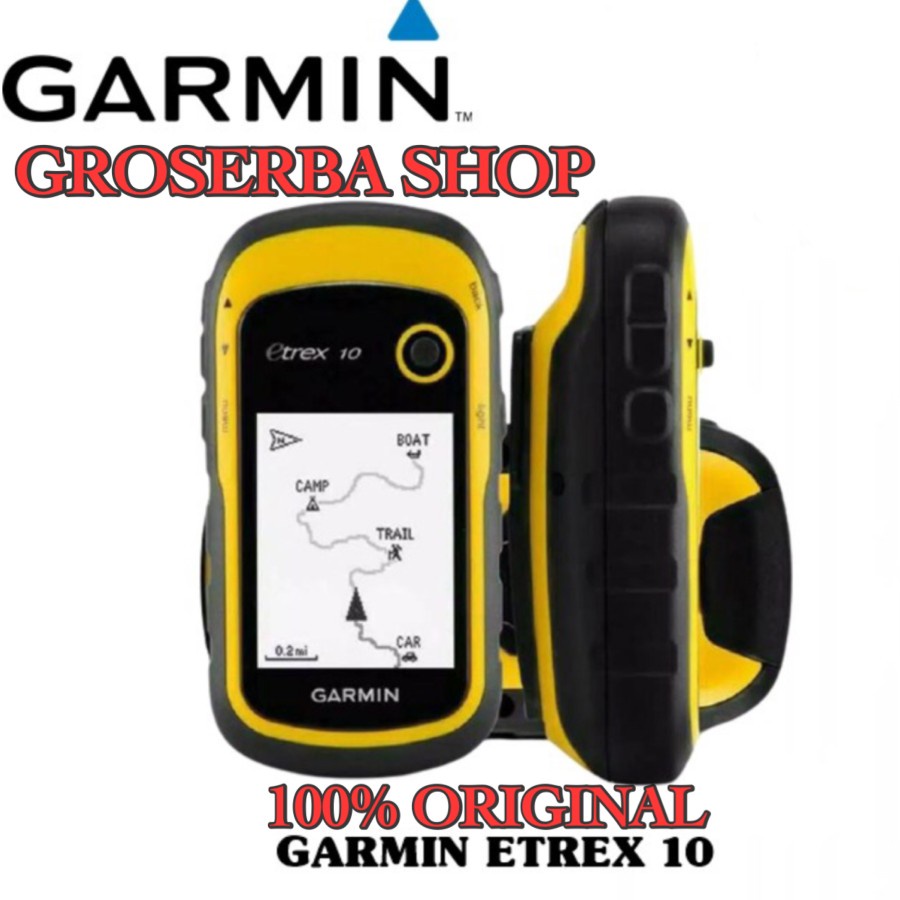 GPS GARMIN ETREX 10 GARANSI - GARMIN GPS ETREX 10 ORIGINAL