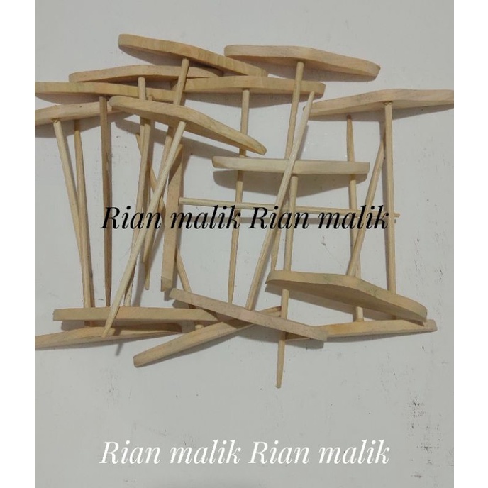 Alat perata kue crepes perata adonan crepes - kayu