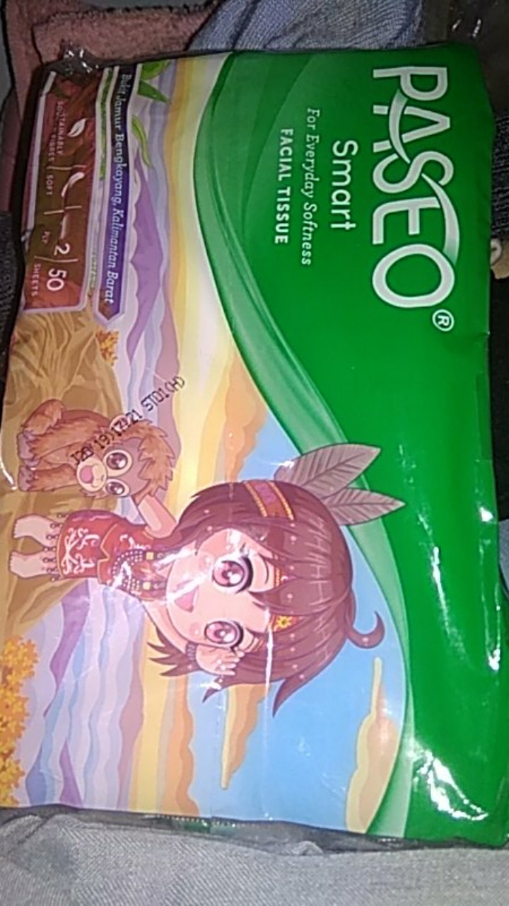 Kondisi Baik!!! Tissue Paseo Isi 50 Ply - Travel Pack