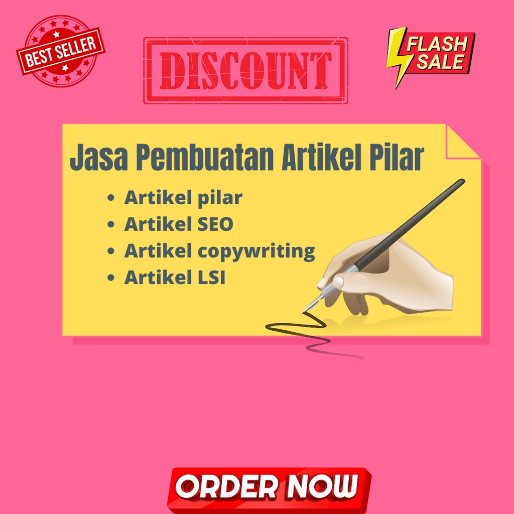 

Jasa bikin artikel pilar, jasa pembuatan artikel pilar, artikel SEO.