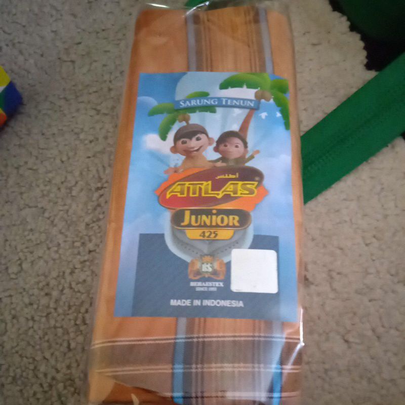 sarung anak sarung atlas  junior anak