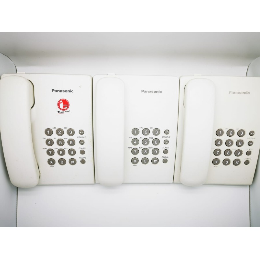 Telepon Panasonic KX-TS505 / TS 505 ( Putih / White) SEKEN / SECOND