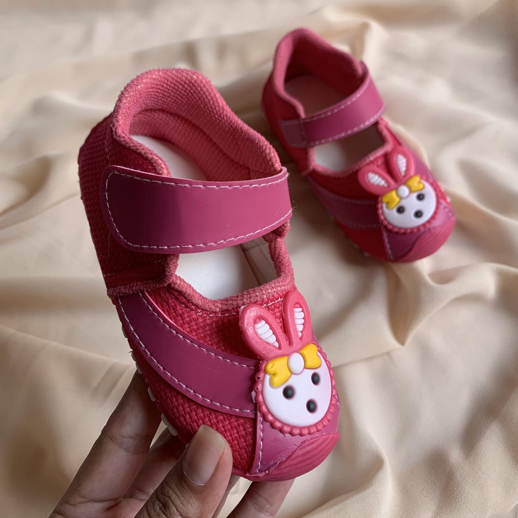 Sandal Anak Bayi Perempuan Kokop Perekat Cantik KELINCI PROMO TERMURAH Sepatu Sandal Pesta Anak Perempuan Murah Prewalker SEPATU ANAK BAYI PEREMPUAN 1 TAHUN  PINK PEREMPUAN MOTIF TERBARU KOREA KELINCI LAKI-LAKI CANTIK SOL KARET ANTI SLIP BELAJAR JALAN