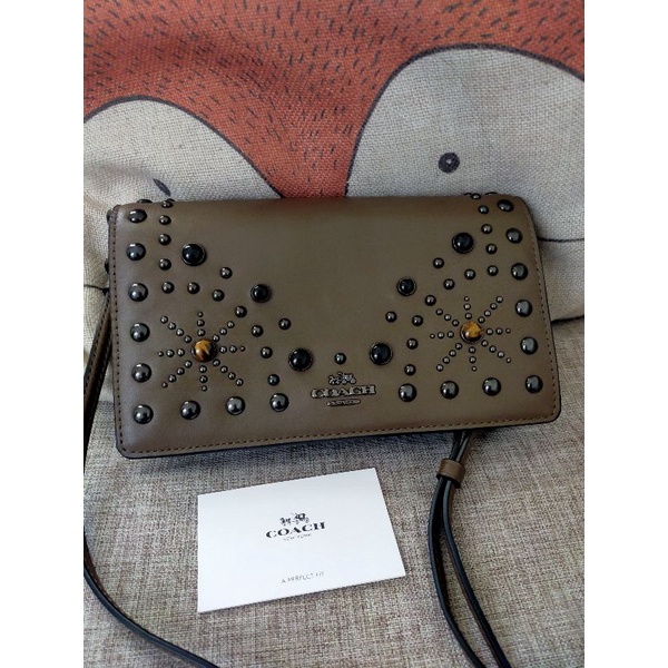 PRELOVED COACH CLUTCH BUTIK ORIGINAL
