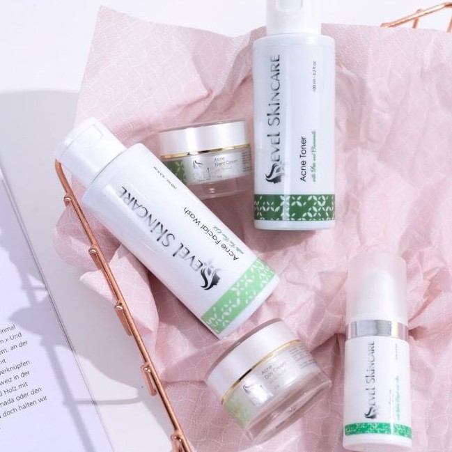 EVEL SKINCARE ACNE SERIES SPESIAL SET ( KULIT WAJAH MUDAH BERJERAWAT )