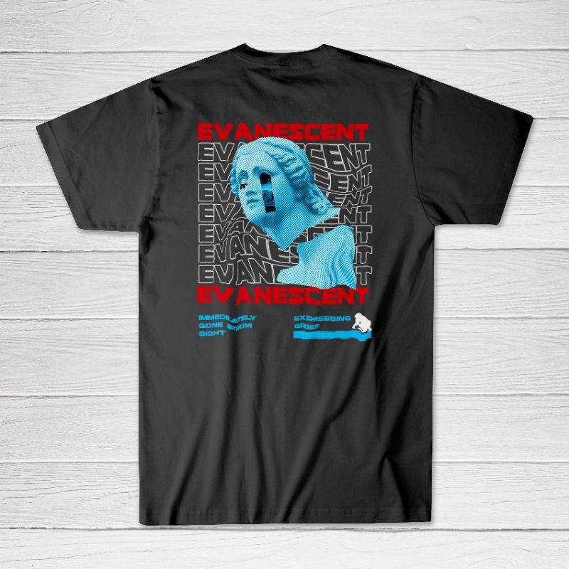 T-Shirt NYS Eva-Yunani in Black