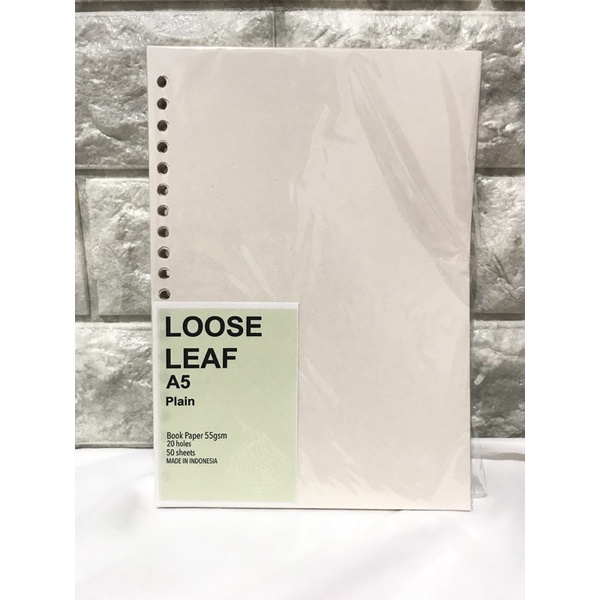 

Loose leaf vintage paper novel paper binder A5