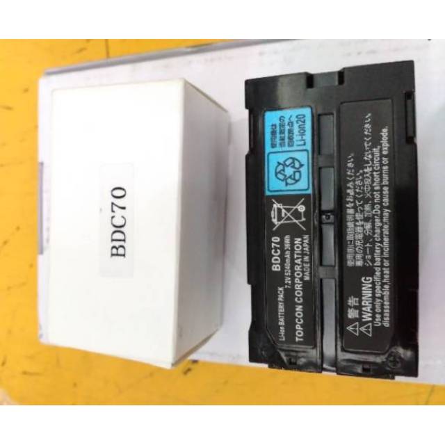 Battery TS SOKKIA CX / Battery TS TOPCON ES BDC70/ BDC 70 / Battery TS TOPCON GM105