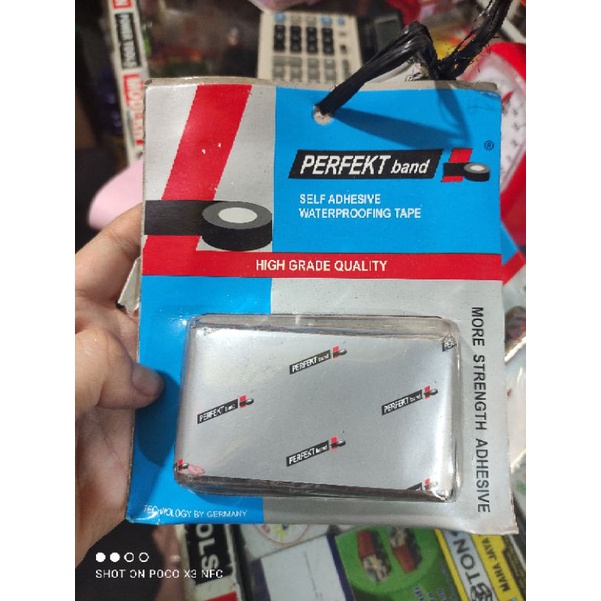 leng seng PERFEKT band / lem perekat seng PERFEKT band lebar 5cm x panjang 1meter